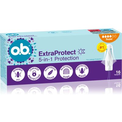 o.b. Extra Protect Super tamponi 16 pz o.b. Extra Protect Super tamponi 16 pz