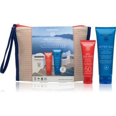 Apivita Bee Sun Safe Hydra Fresh Sun Protection set solare Apivita Bee Sun Safe Hydra Fresh Sun Protection set solare