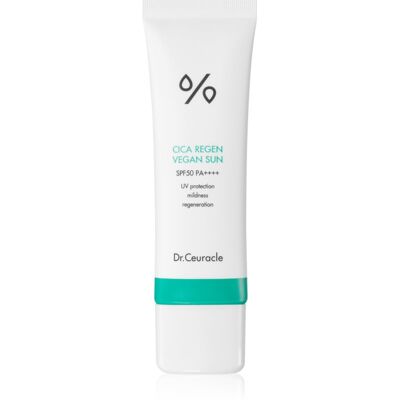 Dr.Ceuracle Cica Regen Vegan emulsione protettiva lenitiva SPF 50+ 50 ml Dr.Ceuracle Cica Regen Vegan emulsione protettiva lenitiva SPF 50+ 50 ml