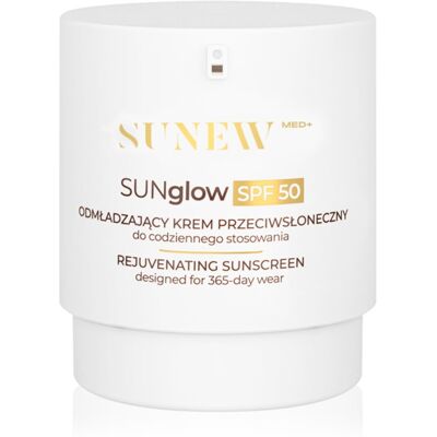 SUNEWMED+ SUNglow Anti-Aging Face Sunscreen SPF 50 crema abbronzante effetto ringiovanente SPF 50 50 ml SUNEWMED+ SUNglow Anti-Aging Face Sunscreen SPF 50 crema abbronzante effetto ringiovanente SPF 50 50 ml