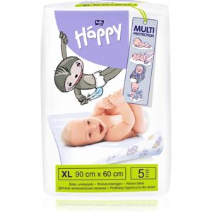 BELLA Baby Happy Baby Underpads teli monouso per il cambio del pannolino 90x60 cm 5 pz BELLA Baby Happy Baby Underpads teli monouso per il cambio del pannolino 90x60 cm 5 pz