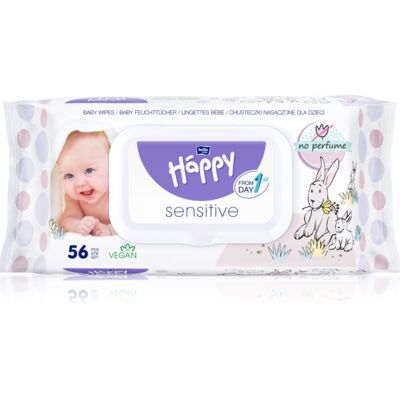 Bella Baby Happy Sensitive - Salviette umidificate - 56 pz Bella Baby Happy Sensitive - Salviette umidificate - 56 pz