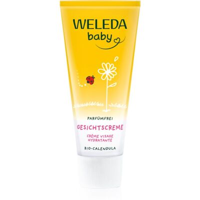 Weleda Baby crema viso alla calendula senza profumazione 50 ml Weleda Baby crema viso alla calendula senza profumazione 50 ml