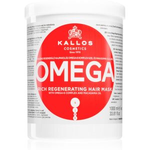 Kallos KJMN Professional Omega maschera per capelli nutriente con complesso omega 6 e olio di macadamia 1000 ml Kallos KJMN Professional Omega maschera per capelli nutriente con complesso omega 6 e olio di macadamia 1000 ml