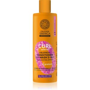 Natura Siberica Oblepikha Siberica Curl Control balsamo lisciante per capelli crespi e indisciplinati per capelli ricci 400 ml Natura Siberica Oblepikha Siberica Curl Control balsamo lisciante per capelli crespi e indisciplinati per capelli ricci 400 ml