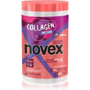 Novex Collagen Infusion maschera rinforzante per capelli deboli e rovinati con doppie punte 400 g Novex Collagen Infusion maschera rinforzante per capelli deboli e rovinati con doppie punte 400 g