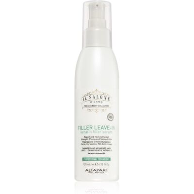 Alfaparf Milano Il Salone Milano Keratin Filler Serum siero per capelli rovinati e secchi 125 ml Alfaparf Milano Il Salone Milano Keratin Filler Serum siero per capelli rovinati e secchi 125 ml