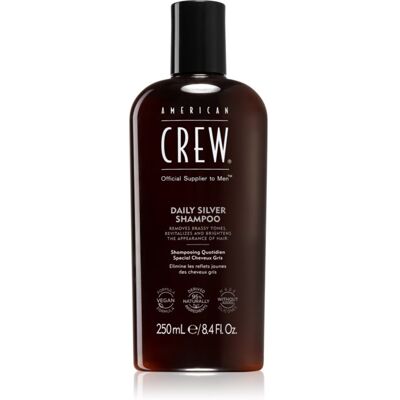 Shampoo Argento Quotidiano di American Crew - Neutralizza i toni gialli - 250ml Shampoo Argento Quotidiano di American Crew - Neutralizza i toni gialli - 250ml