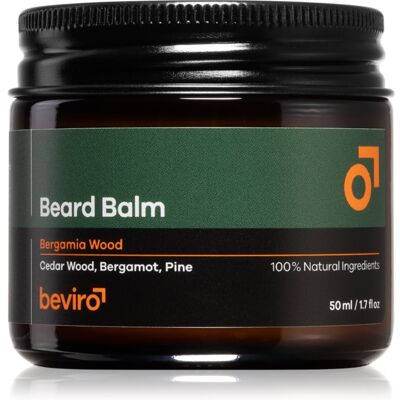 Beviro Olio per barba Bergamia Wood - Cura naturale per uomini Beviro Olio per barba Bergamia Wood - Cura naturale per uomini
