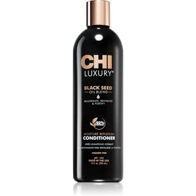 CHI Luxury Black Seed Oil Moisture Replenish Conditioner balsamo idratante per capelli pettinabili 355 ml CHI Luxury Black Seed Oil Moisture Replenish Conditioner balsamo idratante per capelli pettinabili 355 ml
