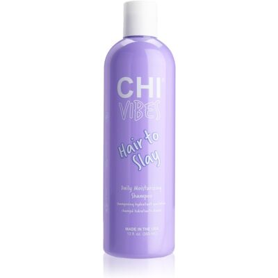 CHI Vibes Hair To Slay Daily Moisturizing Shampoo shampoo idratante per doppie punte 355 ml CHI Vibes Hair To Slay Daily Moisturizing Shampoo shampoo idratante per doppie punte 355 ml