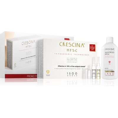 Crescina Transdermic 1300 Re-Growth and Anti-Hair Loss Trattamento per la crescita contro la perdita dei capelli da donna confezione conveniente Crescina Transdermic 1300 Re-Growth and Anti-Hair Loss Trattamento per la crescita contro la perdita dei capelli da donna confezione conveniente