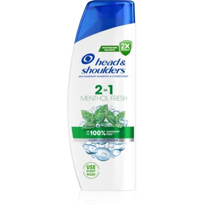 Head & Shoulders Menthol Fresh 2in1 Shampoo e Balsamo - 330ml Head & Shoulders Menthol Fresh 2in1 Shampoo e Balsamo - 330ml