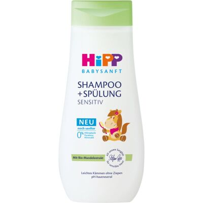 Shampoo e Balsamo Sensitive per Bambini - Cura dei capelli del neonato Shampoo e Balsamo Sensitive per Bambini - Cura dei capelli del neonato