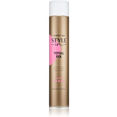 Inebrya Style-In Total Fix lacca extra-forte per capelli 750 ml Inebrya Style-In Total Fix lacca extra-forte per capelli 750 ml