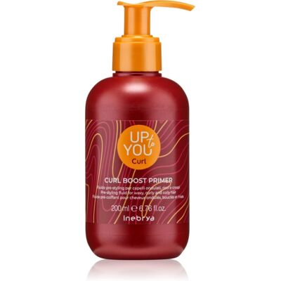 Inebrya Up To You Curl Boost Primer crema modellante per capelli mossi e ricci 200 ml Inebrya Up To You Curl Boost Primer crema modellante per capelli mossi e ricci 200 ml