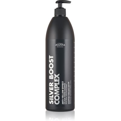 Joanna Silver Boost Complex shampoo viola neutralizzante per toni gialli 1000 g Joanna Silver Boost Complex shampoo viola neutralizzante per toni gialli 1000 g