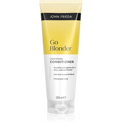 John Frieda Go Blonder Lightening Conditioner balsamo schiarente per capelli biondi 250 ml John Frieda Go Blonder Lightening Conditioner balsamo schiarente per capelli biondi 250 ml