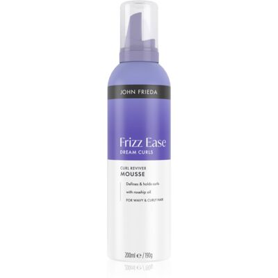 John Frieda Frizz Ease Curl Reviver Mousse schiuma modellante per capelli mossi 200 ml John Frieda Frizz Ease Curl Reviver Mousse schiuma modellante per capelli mossi 200 ml