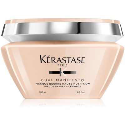 Kérastase Curl Manifesto Masque Beurre Haute Nutrition maschera nutriente per capelli mossi e ricci 200 ml Kérastase Curl Manifesto Masque Beurre Haute Nutrition maschera nutriente per capelli mossi e ricci 200 ml