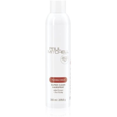 Paul Mitchell Flexible Hold Super Clean Hairspray lacca per capelli con fissaggio leggero 300 ml Paul Mitchell Flexible Hold Super Clean Hairspray lacca per capelli con fissaggio leggero 300 ml