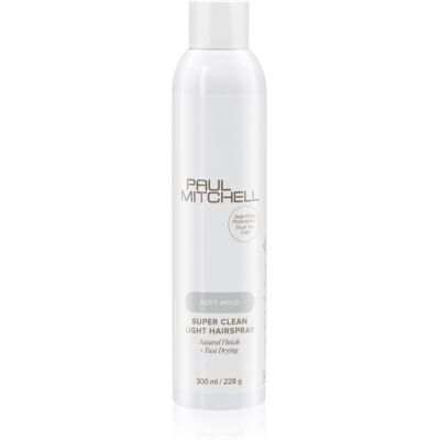 Paul Mitchell Soft Hold Super Clean Light Hairspray lacca per capelli per capelli delicati 300 ml Paul Mitchell Soft Hold Super Clean Light Hairspray lacca per capelli per capelli delicati 300 ml