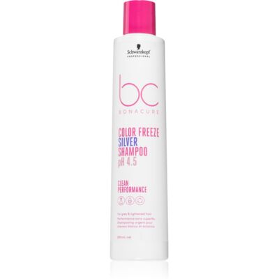 Shampoo Schwarzkopf Professional Bonacure Color Freeze Argento 250 ml - Per Capelli Silver/Grigio Shampoo Schwarzkopf Professional Bonacure Color Freeze Argento 250 ml - Per Capelli Silver/Grigio