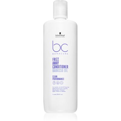 Schwarzkopf Professional BC Bonacure Frizz Away Conditioner balsamo per capelli ribelli e crespi 1000 ml Schwarzkopf Professional BC Bonacure Frizz Away Conditioner balsamo per capelli ribelli e crespi 1000 ml