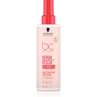 Schwarzkopf Professional BC Bonacure Repair Rescue+ balsamo senza risciacquo per capelli rovinati in spray 200 ml Schwarzkopf Professional BC Bonacure Repair Rescue+ balsamo senza risciacquo per capelli rovinati in spray 200 ml