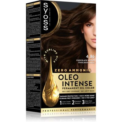 Tinta per capelli Syoss Oleo Intense - Castano Cioccolato - Olio Nutriente Tinta per capelli Syoss Oleo Intense - Castano Cioccolato - Olio Nutriente