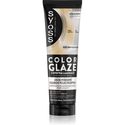 Syoss Intense Glaze Color tinta per capelli per la brillantezza colore Ultra Platinum 130 ml Syoss Intense Glaze Color tinta per capelli per la brillantezza colore Ultra Platinum 130 ml