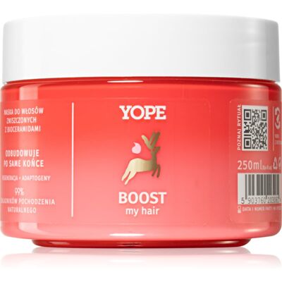 Yope Boost La Maschera Capillare con Bioceramidi - 250ml - Cura per Capelli Danniati Yope Boost La Maschera Capillare con Bioceramidi - 250ml - Cura per Capelli Danniati