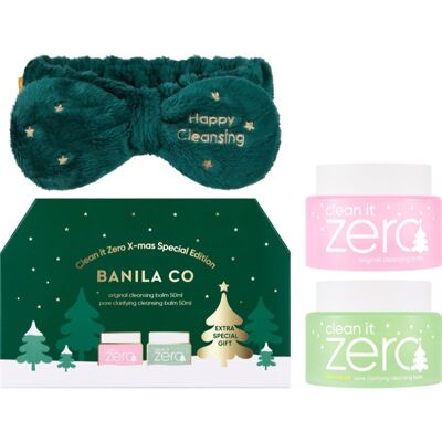 Banila Co. Clean It Zero X-Mas Special Edition Set - Set di cura della pelle per donne Banila Co. Clean It Zero X-Mas Special Edition Set - Set di cura della pelle per donne