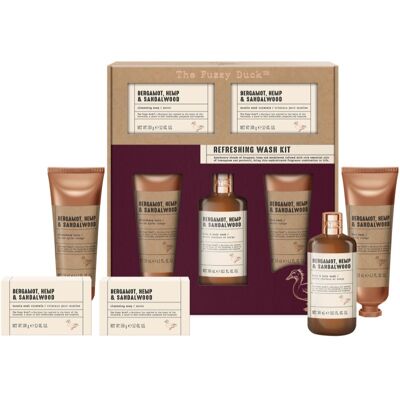 Baylis & Harding The Fuzzy Duck Bergamot, Hemp & Sandalwood confezione regalo per uomo Baylis & Harding The Fuzzy Duck Bergamot, Hemp & Sandalwood confezione regalo per uomo