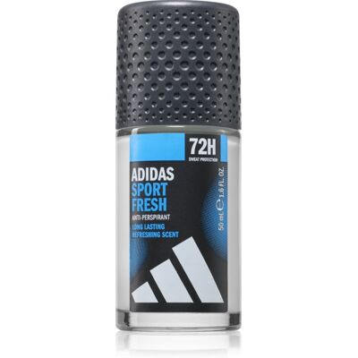 adidas Uomo Sport Fresh Roll-On Deodorante - 72h Odore Sudore Massima Protezione - Confezione da 3 adidas Uomo Sport Fresh Roll-On Deodorante - 72h Odore Sudore Massima Protezione - Confezione da 3