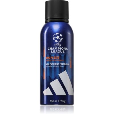 Adidas UEFA Champions League Pro Player deodorante per uomo 150 ml Adidas UEFA Champions League Pro Player deodorante per uomo 150 ml