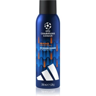 Adidas UEFA Champions League Pro Player deodorante per uomo 200 ml Adidas UEFA Champions League Pro Player deodorante per uomo 200 ml