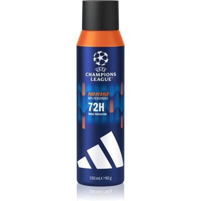 Adidas UEFA Champions League Pro Player antitraspirante per uomo 150 ml Adidas UEFA Champions League Pro Player antitraspirante per uomo 150 ml