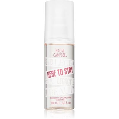 Naomi Campbell Here To Stay Spray Deodorante 100ml Naomi Campbell Here To Stay Spray Deodorante 100ml