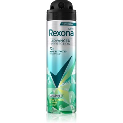 Rexona Men Advanced Protection Iced Lemon & Sage antitraspirante spray 150 ml Rexona Men Advanced Protection Iced Lemon & Sage antitraspirante spray 150 ml