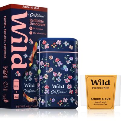 Wild Amber & Oud Marble Ditsy Case deodorante solido con astuccio 40 g Wild Amber & Oud Marble Ditsy Case deodorante solido con astuccio 40 g