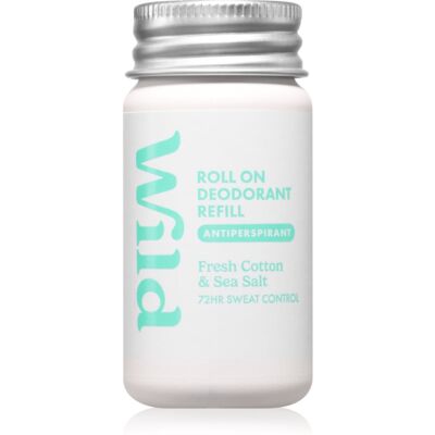 Wild Fresh Cotton & Sea Salt Refill antitraspirante roll-on ricarica 50 ml Wild Fresh Cotton & Sea Salt Refill antitraspirante roll-on ricarica 50 ml