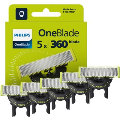 Philips Norelco - OneBlade QP450/50 - Lamette di ricambio Philips Norelco - OneBlade QP450/50 - Lamette di ricambio