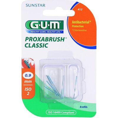 Spazzolino interdentale G.U.M Proxabrush Classic - 8 pezzi, 0,9 mm Spazzolino interdentale G.U.M Proxabrush Classic - 8 pezzi, 0,9 mm