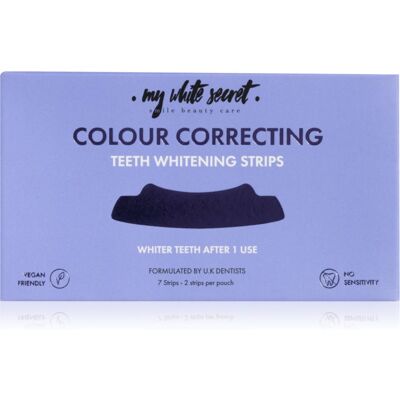My White Secret Colour Correcting strisce sbiancanti 7 pz My White Secret Colour Correcting strisce sbiancanti 7 pz