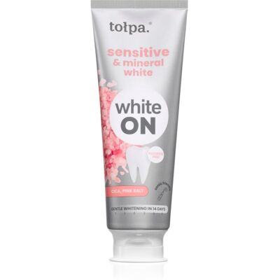 Tołpa On White Sensitive & Mineral dentifricio sbiancante 75 ml Tołpa On White Sensitive & Mineral dentifricio sbiancante 75 ml