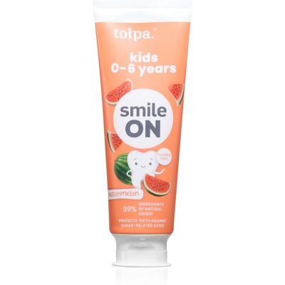Tołpa On Children Watermelon Toothpase dentifricio per bambini 0-6 75 ml Tołpa On Children Watermelon Toothpase dentifricio per bambini 0-6 75 ml