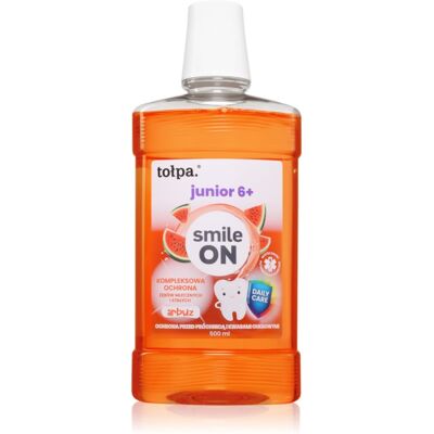 Tołpa On Smile Junior 6+ collutorio per bambini 500 ml Tołpa On Smile Junior 6+ collutorio per bambini 500 ml