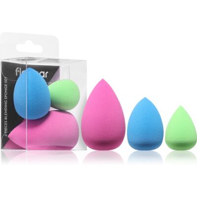 Set di Spugne per il Makeup Flormar - Fondotinta, Contorni del Viso, Superficie Morbida Set di Spugne per il Makeup Flormar - Fondotinta, Contorni del Viso, Superficie Morbida