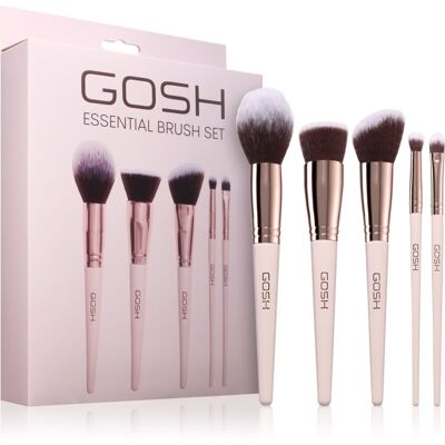 GOSH COPENHAGEN Essential Brush Set set di pennelli GOSH COPENHAGEN Essential Brush Set set di pennelli
